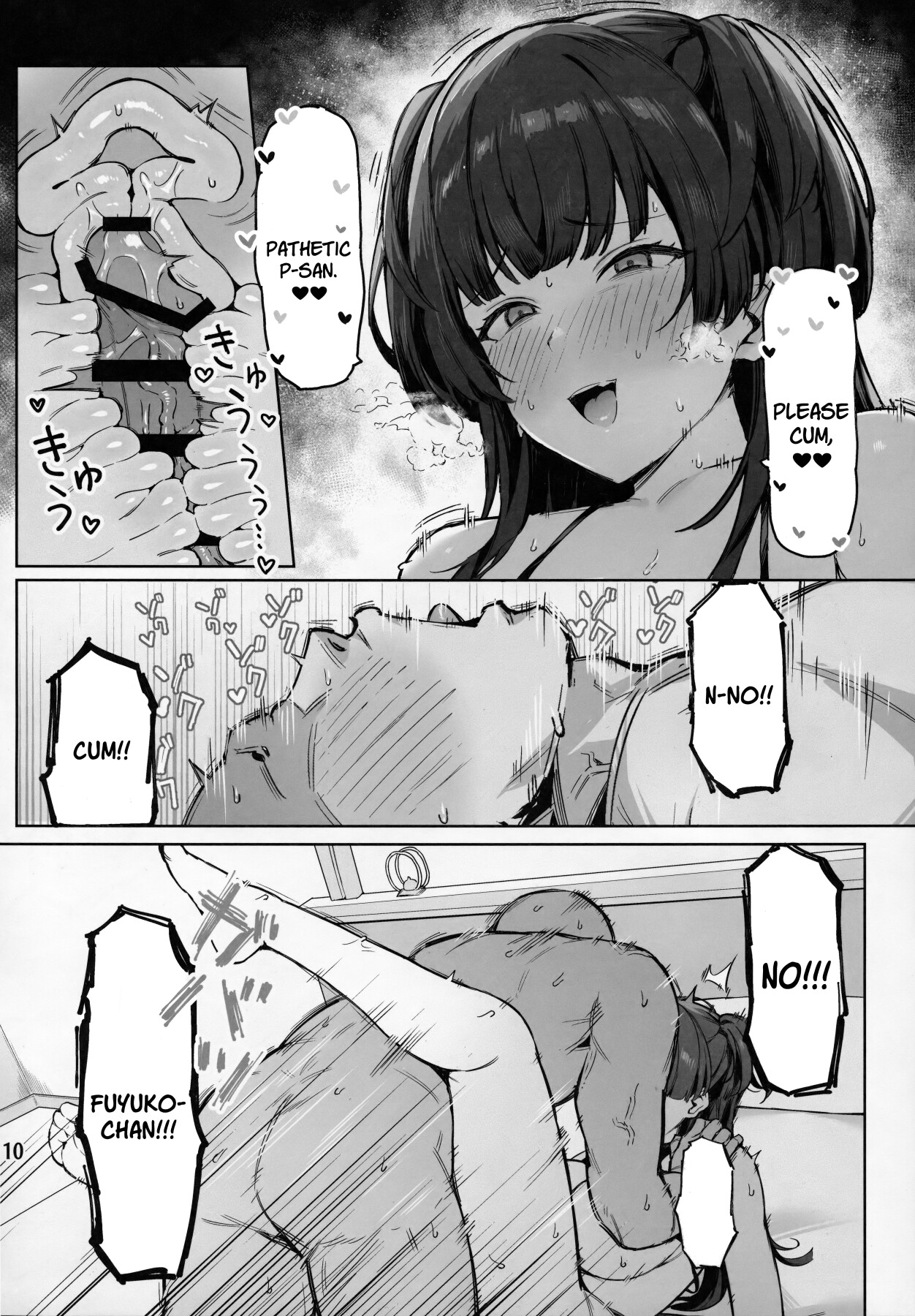 Hentai Manga Comic-283 idols whose love is heavy-Read-11